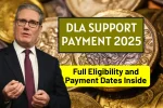 DLA Support Payment 2025