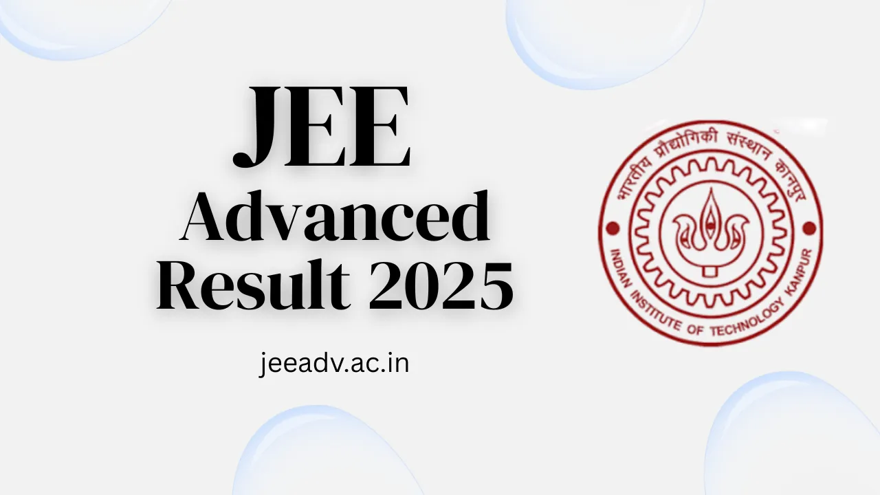 JEE Advanced Result 2025
