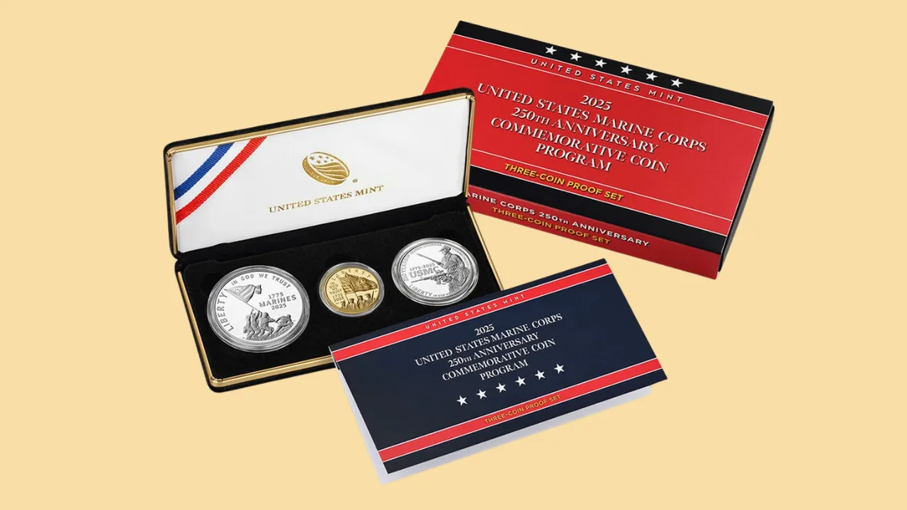 Marine Corps 250th Anniversary Coins