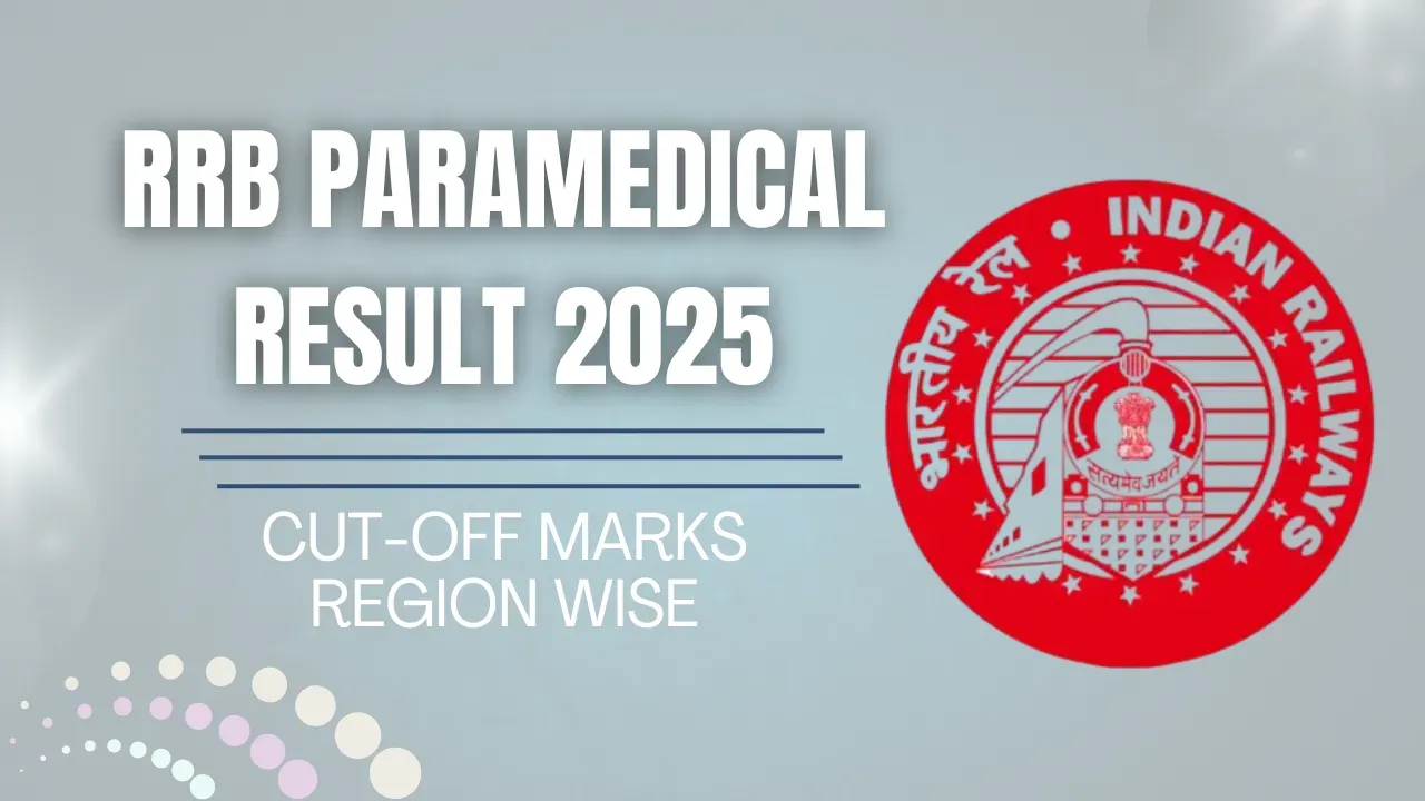 RRB Paramedical Result 2025