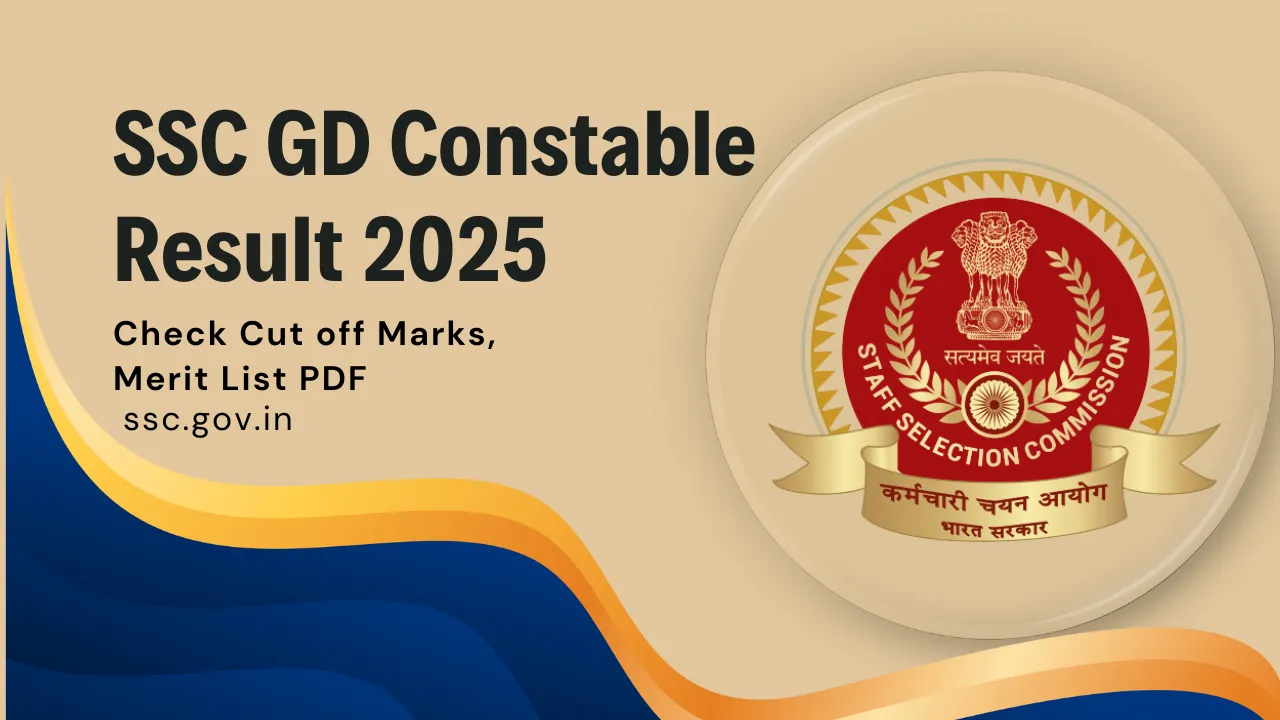 SSC GD Constable Result 2025