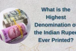 The highest denomination of the Indian Rupee