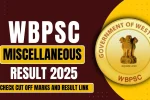 WBPSC Miscellaneous Result 2025.webp